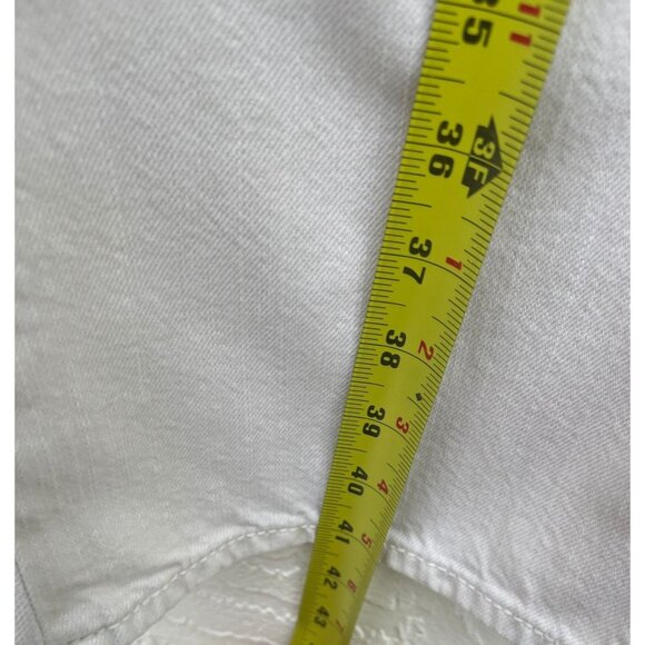 Guess Jeans Mens Falcon Style Boot Cut Jeans White Size 30 - Picture 4 of 12